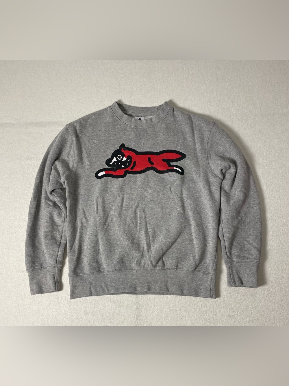 Billionaire Boys Club Grey Crewneck with Red Fox Motif